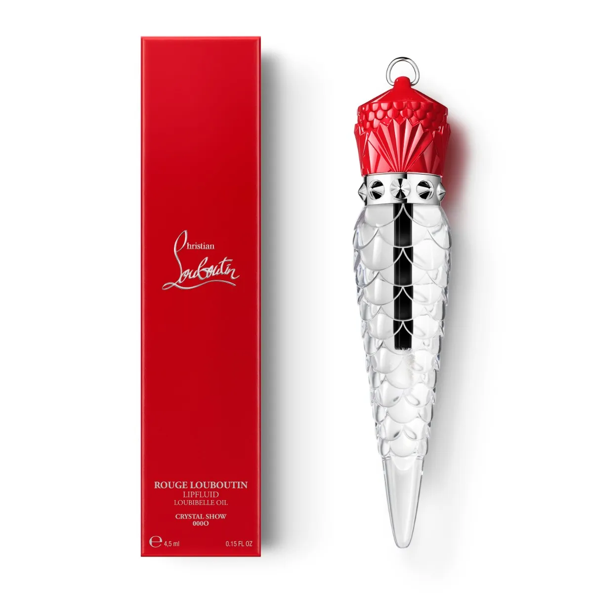 Christian Louboutin Rouge Louboutin Loubibelle Oil – Lip Oil – Crystal Show 000O - Beauty - alternate view 2